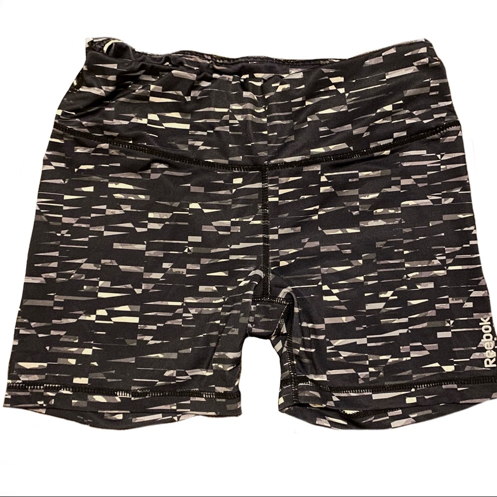 Reebok- Black and Grey Athletic Shorts